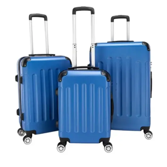 KTMBDW Luggage Set of 3 Hardside Suitcase Sets with TSA Lock, 4 Spinner Wheels for Carry On Check-in Business Trip image {10}