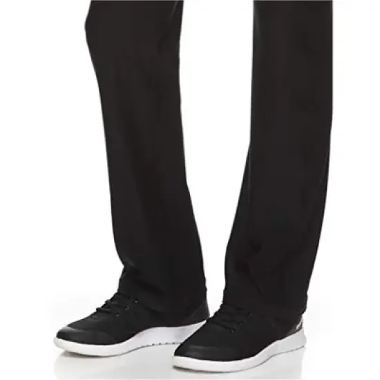 Reebok Womens Highrise Running Compression Athletic Pants, Black, Medium image {3}