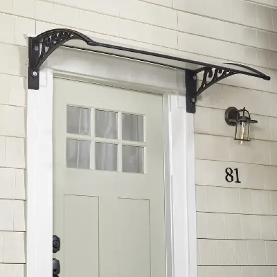 The Lakeside Collection Natural Sunlight Door Canopies image {3}