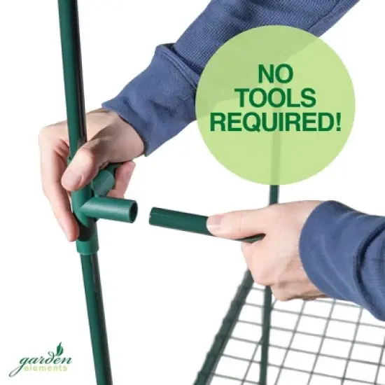 Garden Elements Personal Plastic Indoor Standing Greenhouse, Frost Protection image {3}