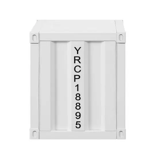 20" CargoNightstands White - Acme Furniture image {3}