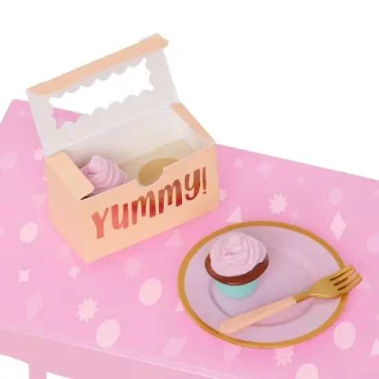 Glitter Girls Sashka Poseable 14" Doll & Surprise Birthday Party Accessory Set image {4}