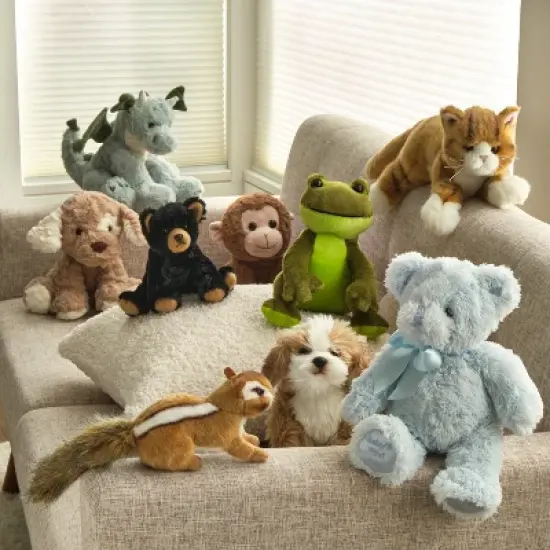 Bearington Ribbity Plush Stuffed Animal Frog, 8.5 Inches image {4}