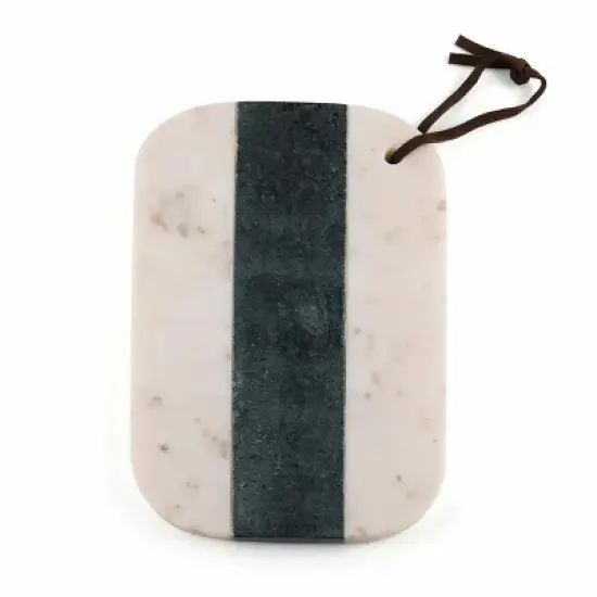 Brandy Green & White Marble Cheese Board image {4}