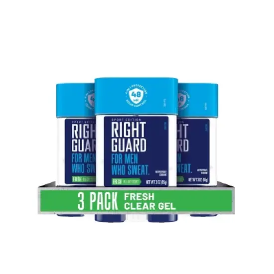 Right Guard Sport Gel Antiperspirant & Deodorant - Fresh Scent - 3oz/3pk image {2}