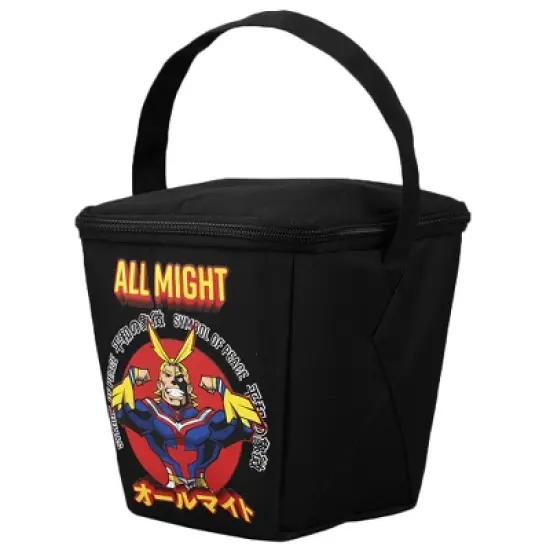 My Hero Academia Anime Cartoon All Might Character To Go Lunch Bag image {1}