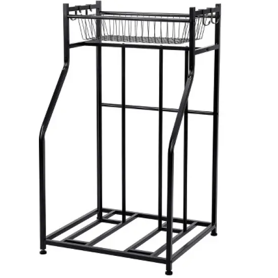 BIRDROCK HOME 2 Bike Stand Rack with Storage image {7}