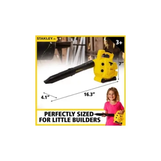 STANLEY Jr. RP007-SY Battery Powered Leaf Blower Toy with 3 Batteries (AA) image {2}