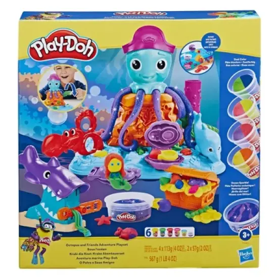 Play-Doh Octopus and Friends Adventure Playset image {1}
