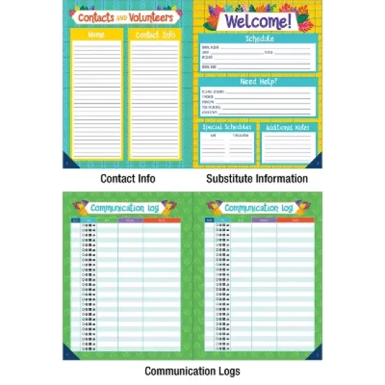 Carson Dellosa Education One World Teacher Planner Paperback image {4}
