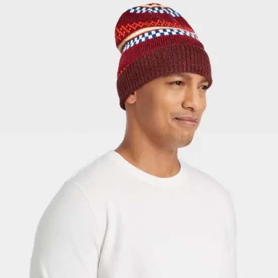 Men's Fairisle Lined Beanie - Goodfellow & Co&trade; image {1}