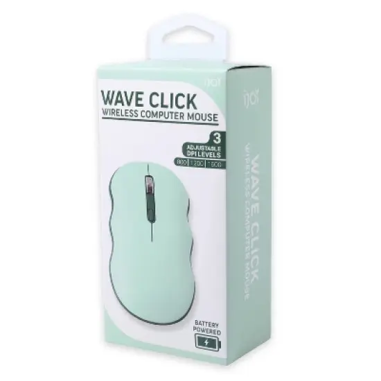 iJoy Wireless Wavy Computer Mouse image {2}