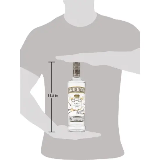 Smirnoff Twist of Vanilla Flavored Vodka - 750ml Bottle image {8}