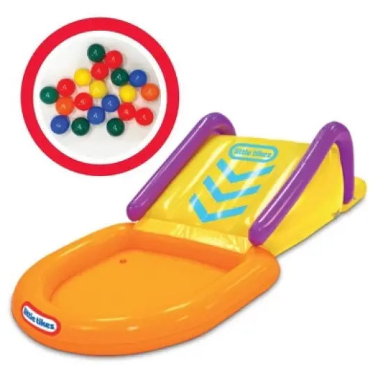 Little Tikes Slide & Splash Down Ball Pit image {1}