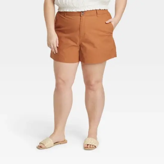 Women's High-Rise Everyday Shorts - A New Day&trade; image {3}
