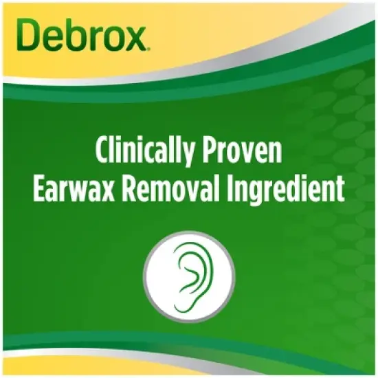Debrox Ear Drops for Earwax Removal - 0.5 fl oz image {3}