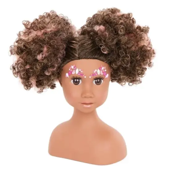 Our Generation Davina Sparkles of Fun Styling Head Doll image {3}
