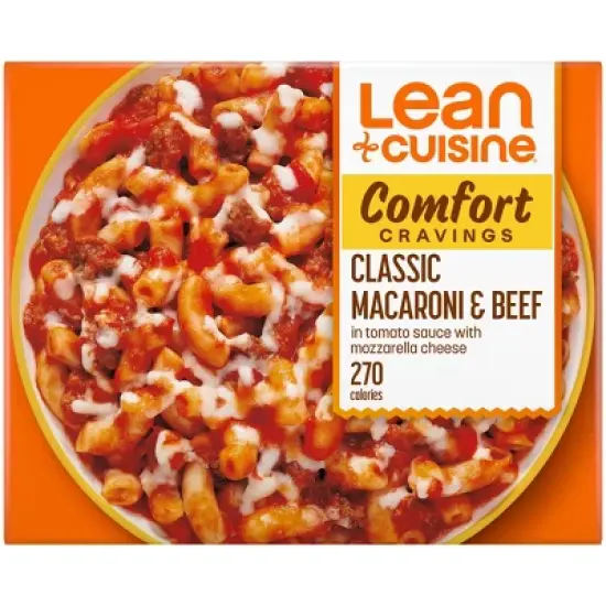 Lean Cuisine Comfort Cravings Classic Macaroni & Beef Frozen Meal - 9.5oz image {14}