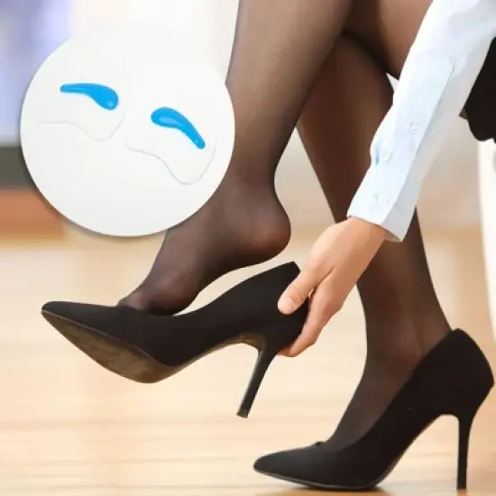 Unique Bargains Soft Shock-absorbing Forefoot Insole Pads 2 Pairs image {1}