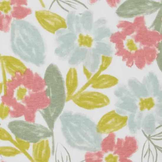 Carter's Just One You&reg; Toddler Girls' Apples and Floral Short Sleeve Pajama Set - Gray/Green image {2}