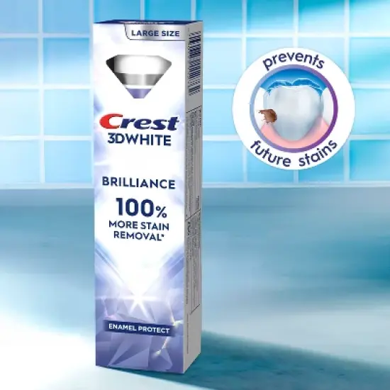 Crest 3D White Professional Enamel Protection Toothpaste - 3.9oz image {4}