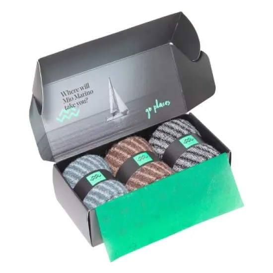 Mio Marino Womens Warm Wool Knitted Socks 3 Pack image {1}