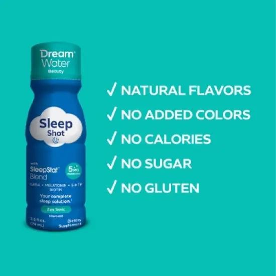 Dream Water Dream Water: Sleep Aid & Beauty Shot - 24pk 10512.12.1.1b, 24 Count image {3}