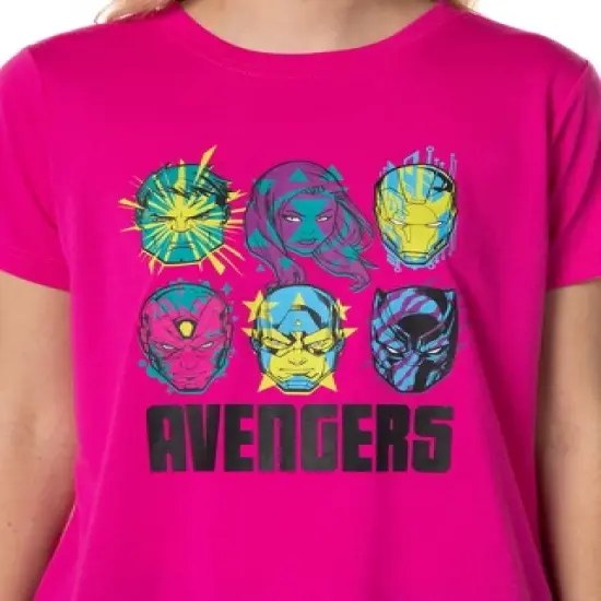 Marvel Womens' The Avengers Characters Hulk Sleep Pajama Set Shorts Multicolored image {3}