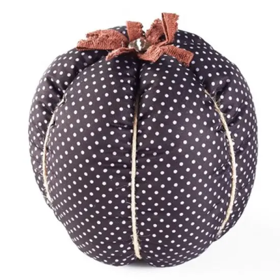 The Lakeside Collection Plush Pumpkin Decoration - Halloween, Harvest Centerpiece, Mantle D&eacute;cor image {6}