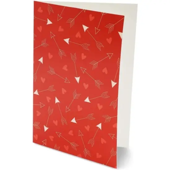 Best Paper Greetings 36 Pack Valentine&rsquo;s Day Greeting Cards, Heart Patterned Cards with Red Envelopes, 4 x 6 In image {4}