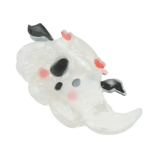 Unique Bargains Halloween Claw Clip Orange Black 1 Pc image {7}