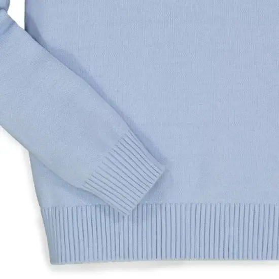 Hope & Henry Mens' Half Zip Pullover Sweater in Organic Cotton image {4}