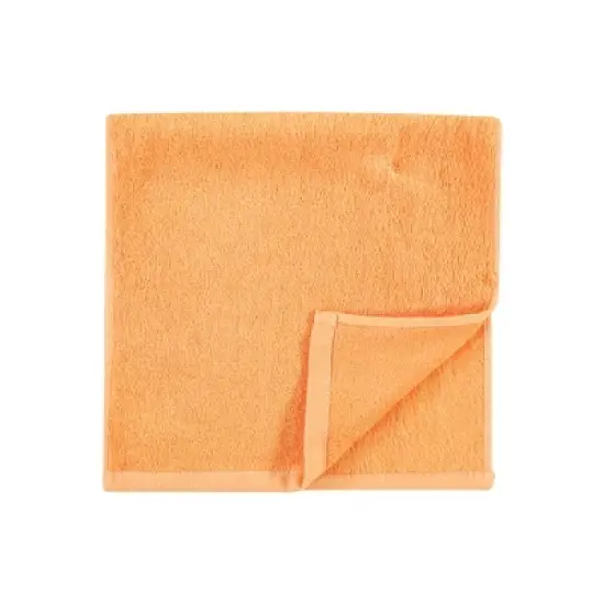 Hudson Baby Infant Boy Rayon from Bamboo Burpcloth 6pk, Blue Orange Lime, One Size image {6}