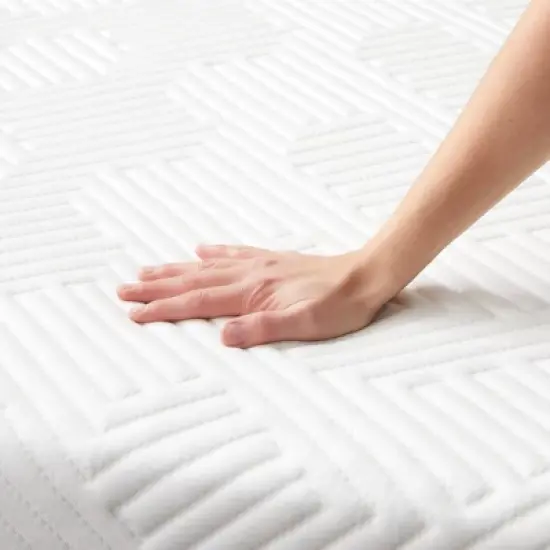 Lucid Comfort Collection Gel & Aloe Vera 12" Hybrid Memory Foam Mattress image {8}