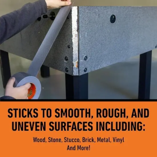 Gorilla 2.88 In. x 25 Yd. Tough & Wide Heavy-Duty Duct Tape, Silver image {1}