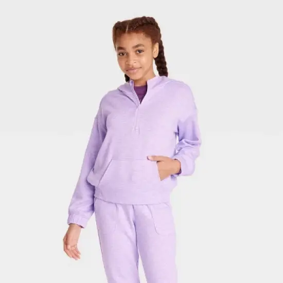 Girls' Shine Striped Hoodie - All in Motion&trade; image {3}