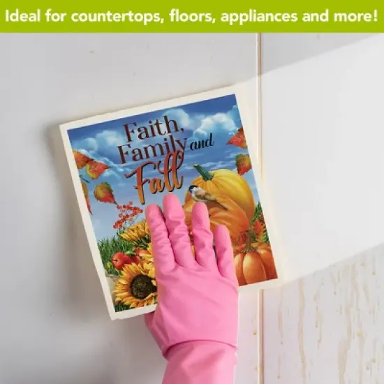 Briarwood Lane Faith Family and Fall Swedish Dishcloth (2-pack) image {4}