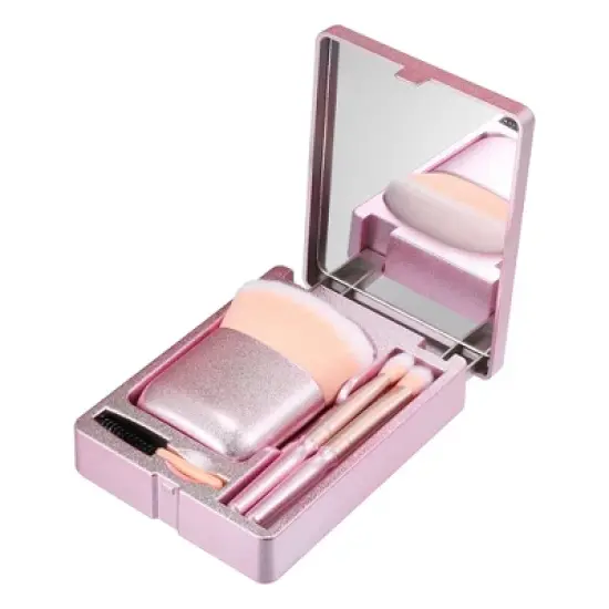 Unique Bargains Eye Makeup Brushes Travel Makeup Brush Set 4Pcs image {7}