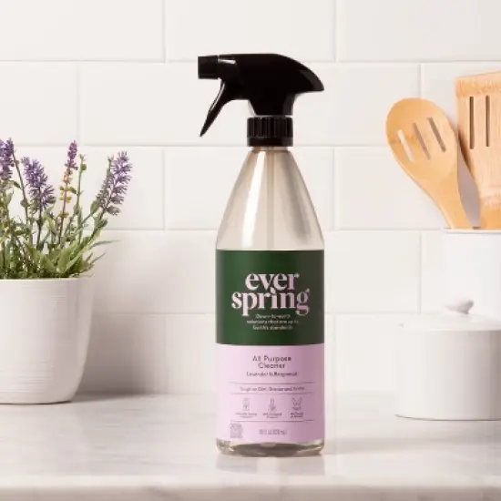 Lavender & Bergamot All Purpose Cleaner - 28 fl oz - Everspring&trade; image {1}