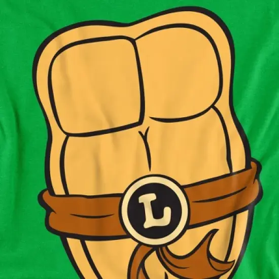 Men's Teenage Mutant Ninja Turtles Leonardo Chest T-Shirt image {1}