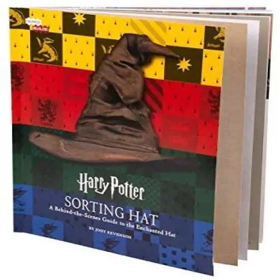 Incredibuilds Harry Potter Sorting Hat Book & Wood Model Figure Kit image {2}