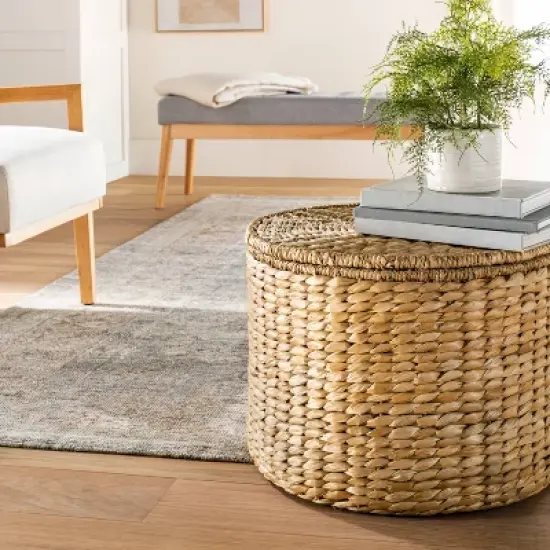 Woven Storage Ottoman Espresso - Threshold&trade; designed with McGee image {7}