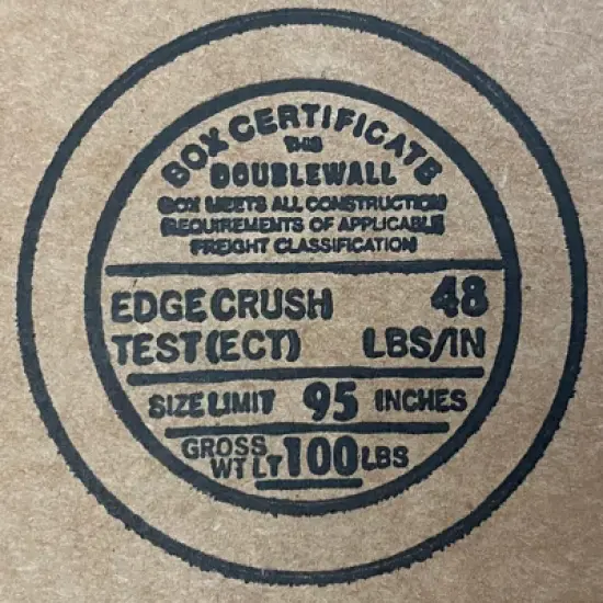 UOFFICE Bundle of 5 Heavy-Duty Corrugated Boxes 22" x 22" x 22" 275lb. Cube Shipping Boxes image {2}