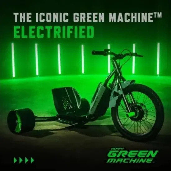 Huffy Electric Green Machine Battery Ride-On - 36V Age 14+ - Black image {16}