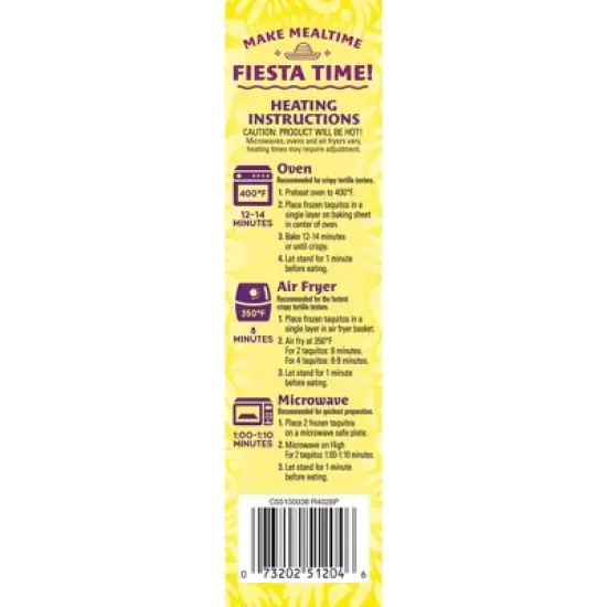 Jose Ole Chicken & Cheese Double Stuffed Frozen Taquitos - 20.8oz image {2}