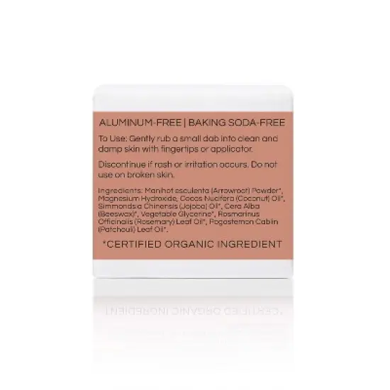 Little Seed Farm All-Natural Deodorant Cream (2.4 oz) | Aluminum-Free, Rosemary Patchouli Deodorant for Women & Men image {1}