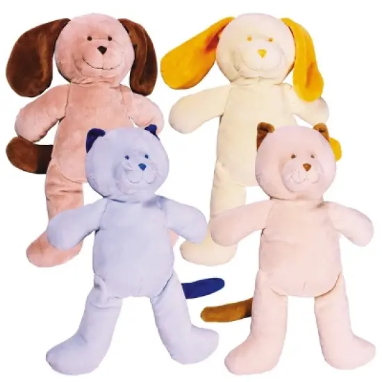 Kaplan Early Learning Plush Lovable Cats and Dogs - Set of 4 image {5}