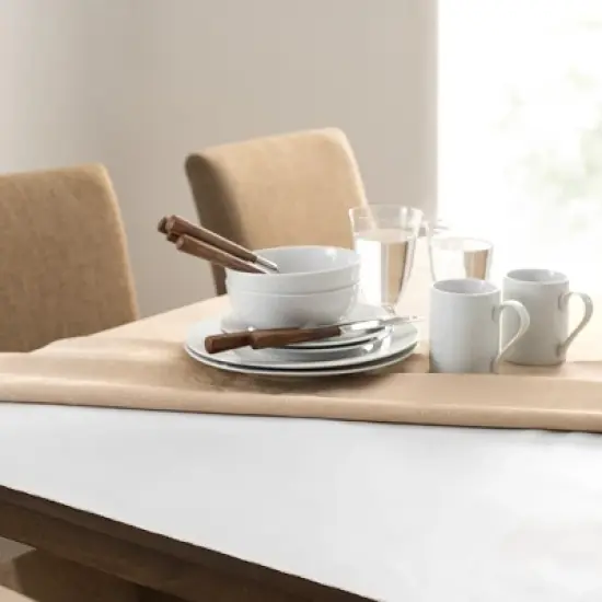 Elrene Embossed Vinyl Cushioned Flannel Backing Tablepad - Elrene Home Fashions image {5}