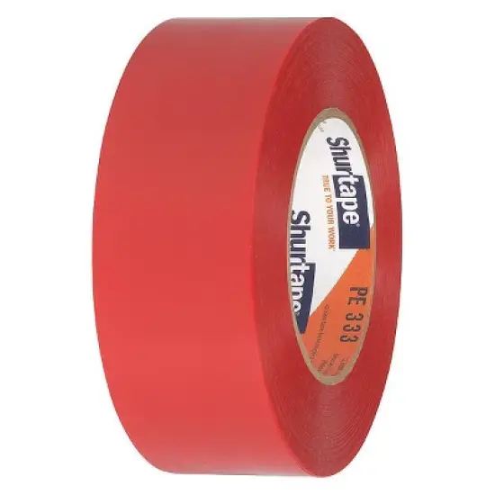 Shurtape  Painter's Tape,1 7/8inx60 yd,Red,7 mil PE 333 image {3}