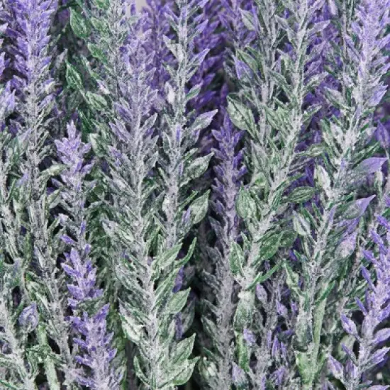 Juvale 12 Bundles Artificial Lavender Flowers for Bouquets, Fake Wild Stems for Wedding, Faux Table Centerpieces (14x2x3 in) image {4}